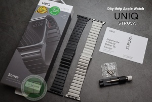 Dây thép UniQ Strova Galaxy Apple Watch